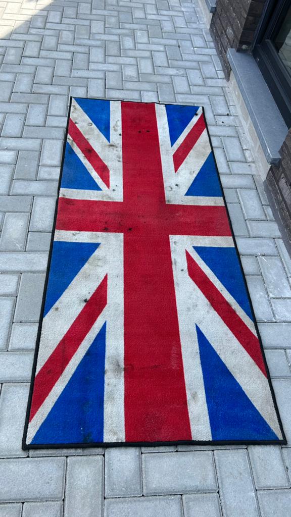 Tapis moto, Antiek en Kunst, Antiek | Tapijten, Tafelkleden en Textiel, Ophalen of Verzenden