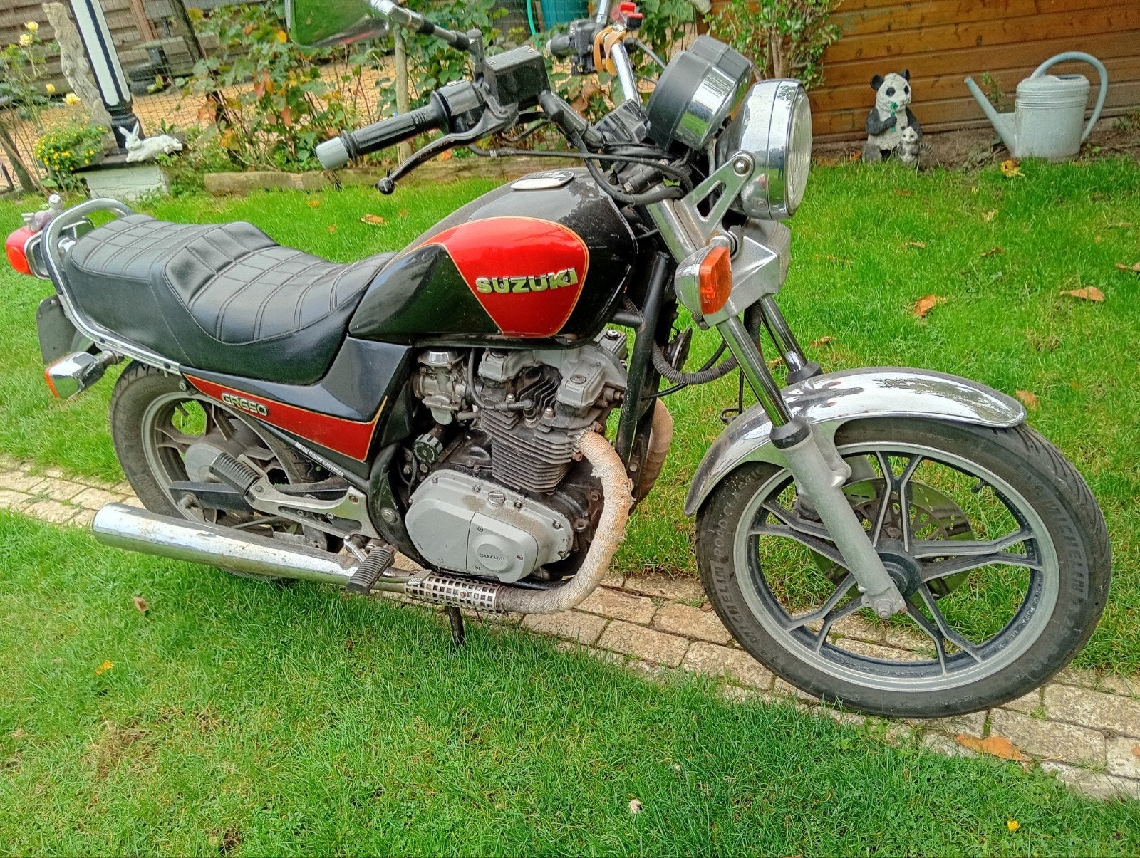 Suzuki gr 650, Enlèvement
