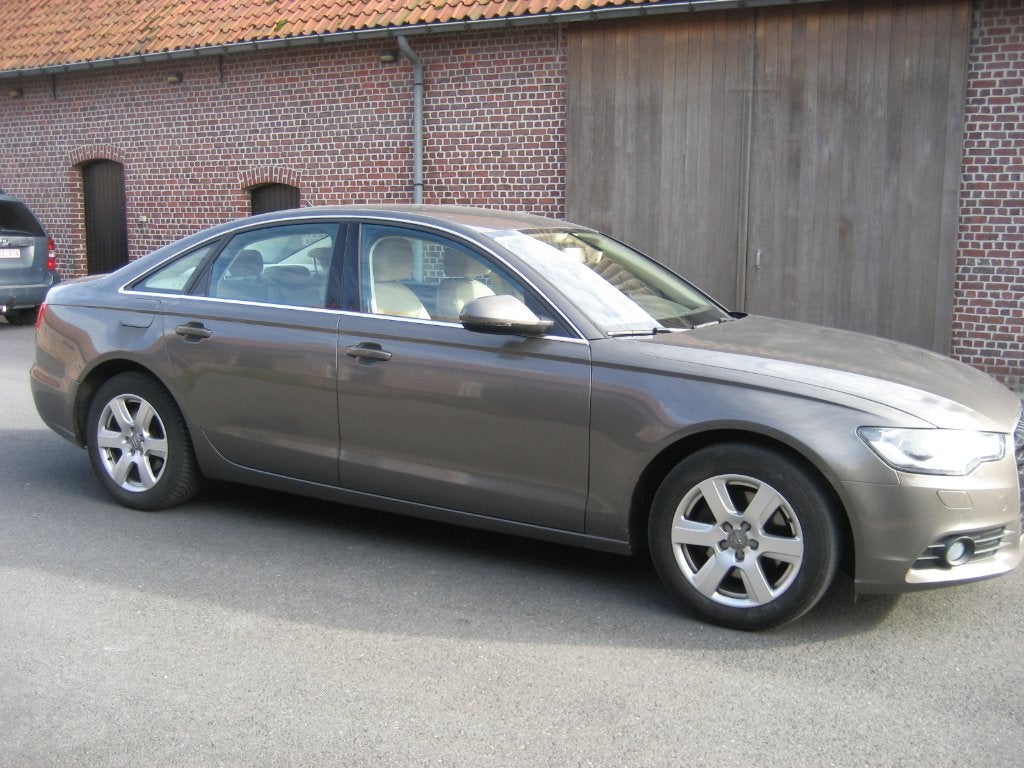 Mooie  Audi  A6, Autos, Cuir, Euro 5, Achat, Beige