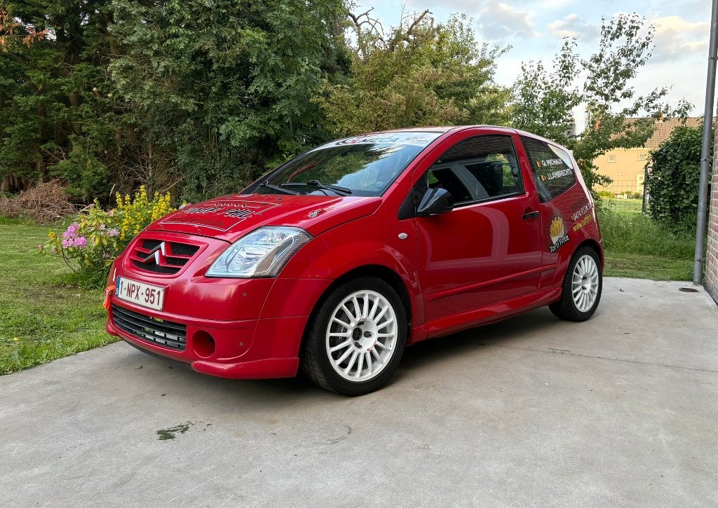C2 rallye div 3/9, Rouge, Achat, Boîte manuelle, Noir