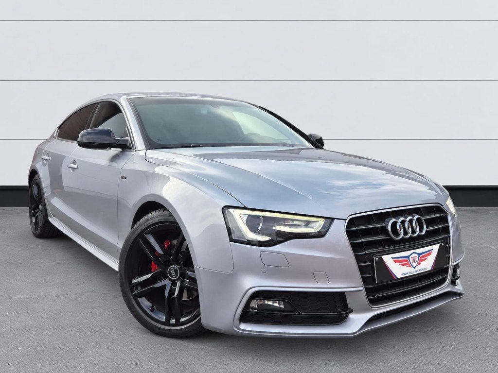 AUDI A5 2.0 TDI*S-LINE SPORTBACK*LED*BI XENON*PDC*REG-VTS*JA, Autos, Argent ou Gris, Achat, Entreprise, Noir