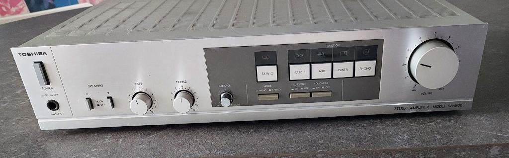 Toshiba Stereo amplifier SB-M30, Autres marques, Enlèvement ou Envoi, Tuner ou Radio, Utilisé