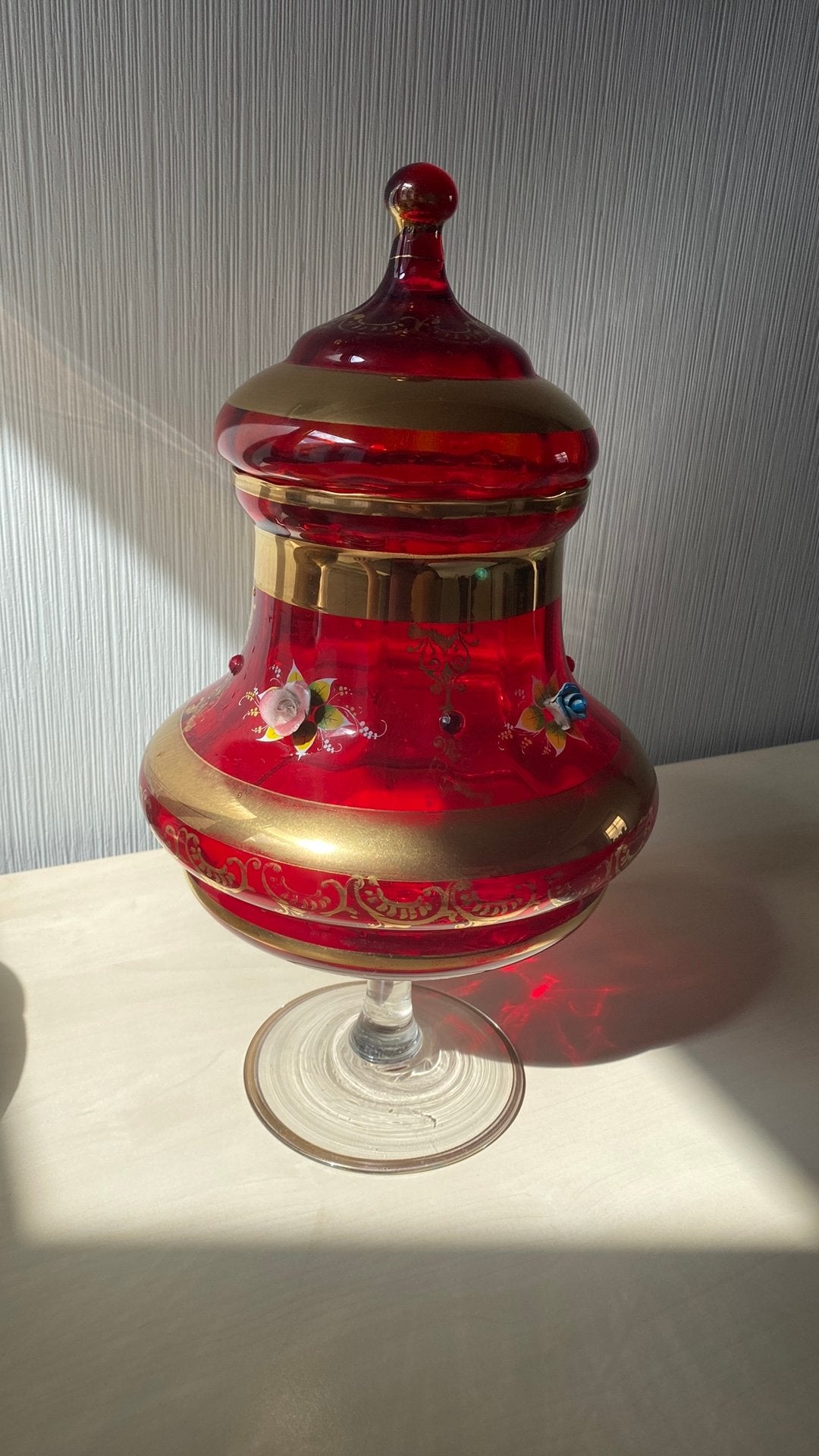 Bonbonnière, Ophalen, Gebruikt, Overige typen, Glas