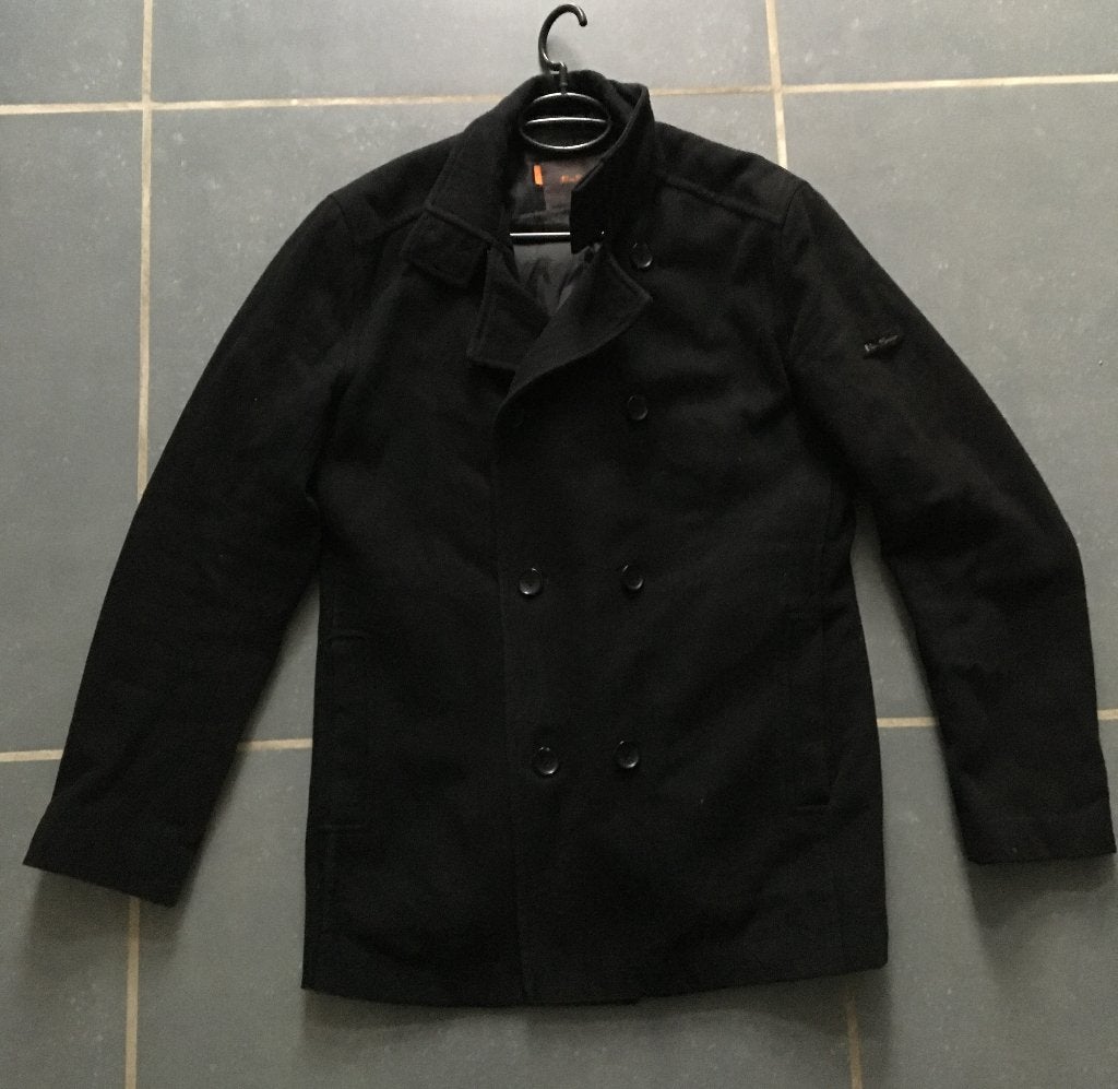 Ben Sherman zwarte mantel winter maat medium, Kleding | Dames, Ben sherman, Ophalen of Verzenden, Zo goed als nieuw