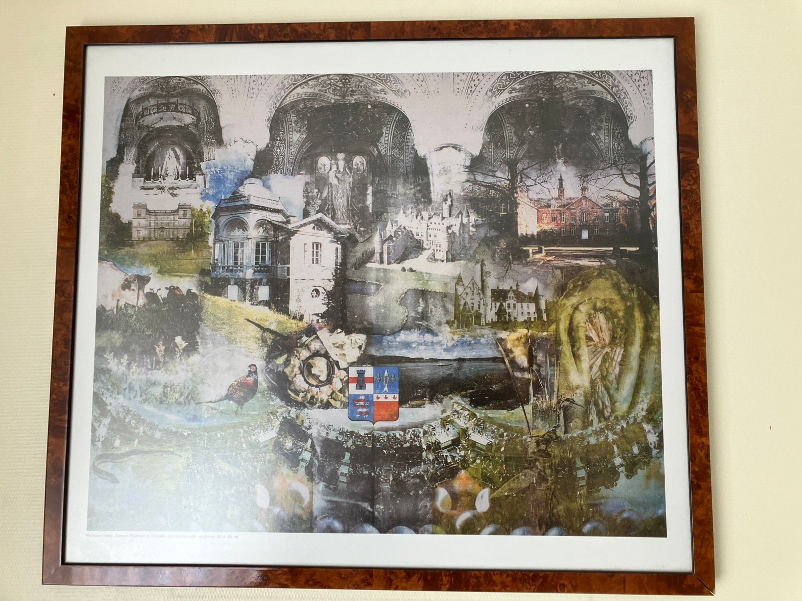 Lithographie de Pol Mara, Enlèvement ou Envoi, Paysages