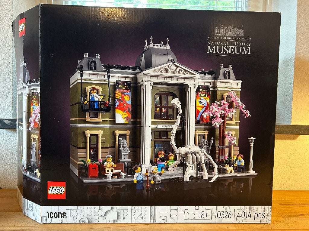 Lego Icons Modular 10326 - Natural History Museum, Kinderen en Baby's, Speelgoed | Duplo en Lego, Lego, Ophalen of Verzenden, Zo goed als nieuw