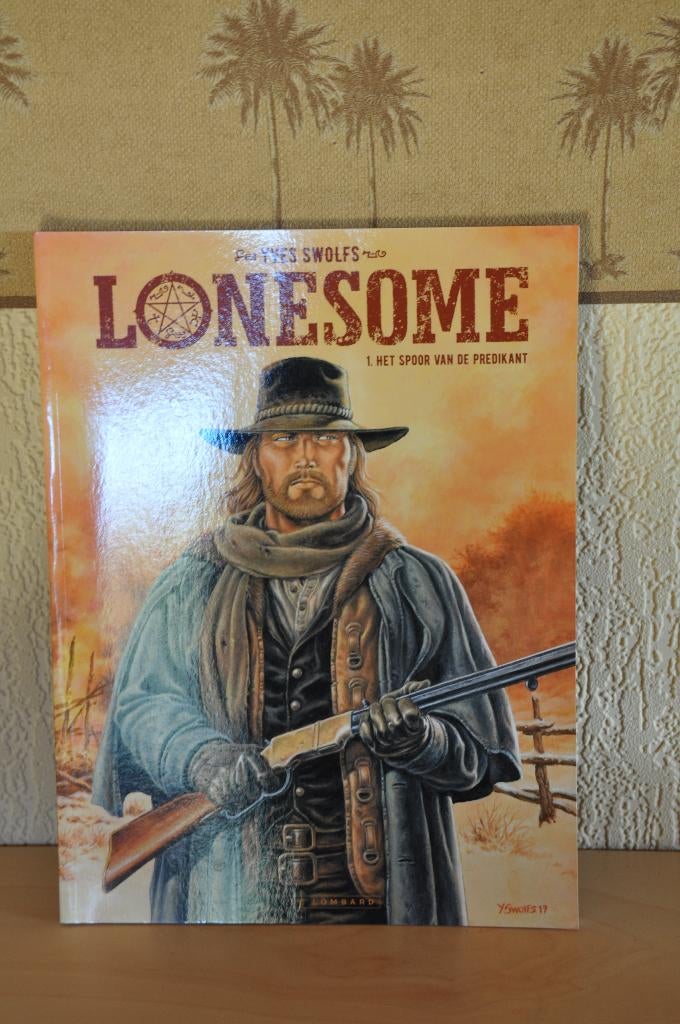 Lonesome 1 . Het spoor van de predikant., Boeken, Stripverhalen, Ophalen of Verzenden, Gelezen