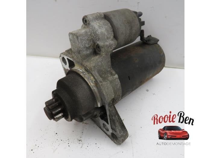 Startmotor van een Volkswagen Golf, Gebruikt, -, Volkswagen, -