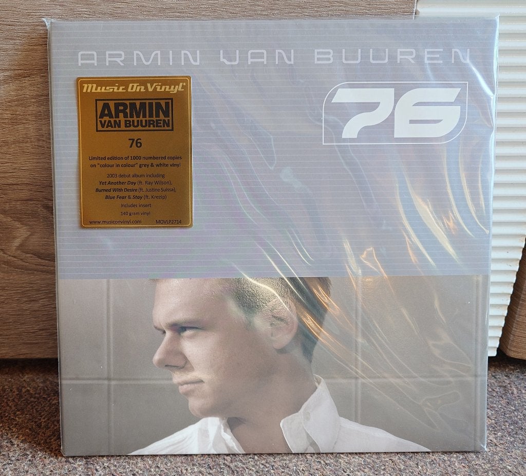 Armin van Buuren 76 (2LP) Limited Edition, Num, Grey & White, LP, Trance, Verzenden, Colored vinyl
