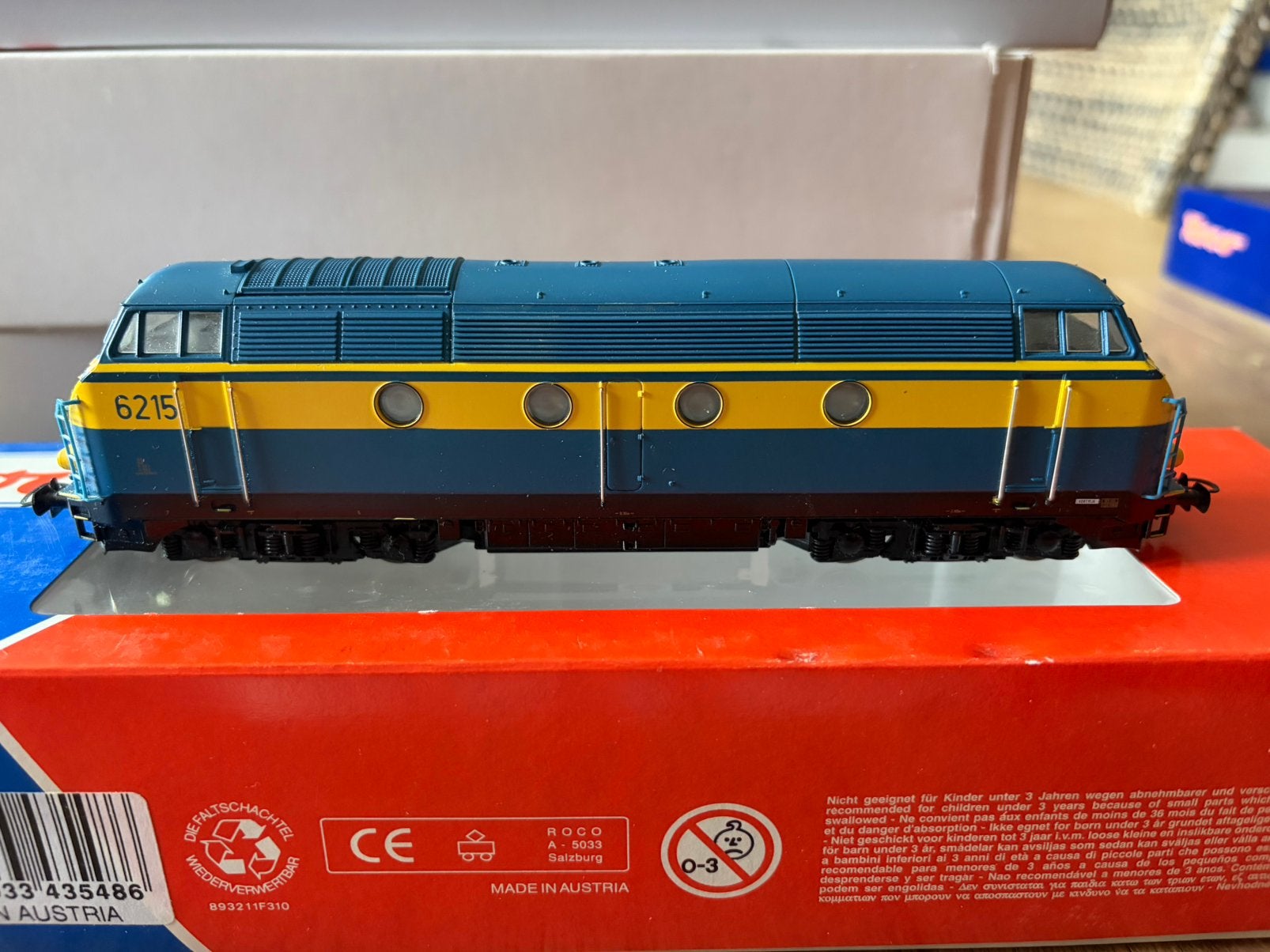6215 sncb roco DC, Enlèvement ou Envoi, Comme neuf, Roco, Analogique