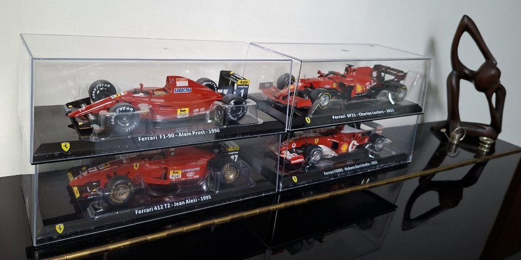 4x Ferrari F1 ALTAYA 1:24, Enlèvement ou Envoi, Comme neuf, Voiture, Autres marques