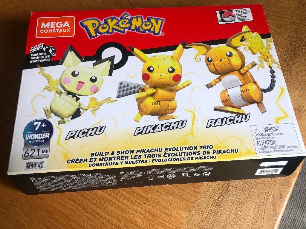 Pokémon : Mega Construct : Pikachu Evolution Trio, Enlèvement ou Envoi, Comme neuf, Bricolage