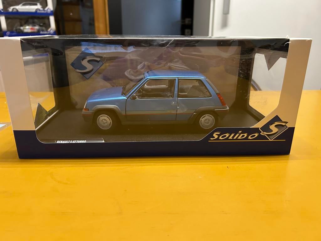 Renault 5 gt turbo solido, Enlèvement, Comme neuf, Solido