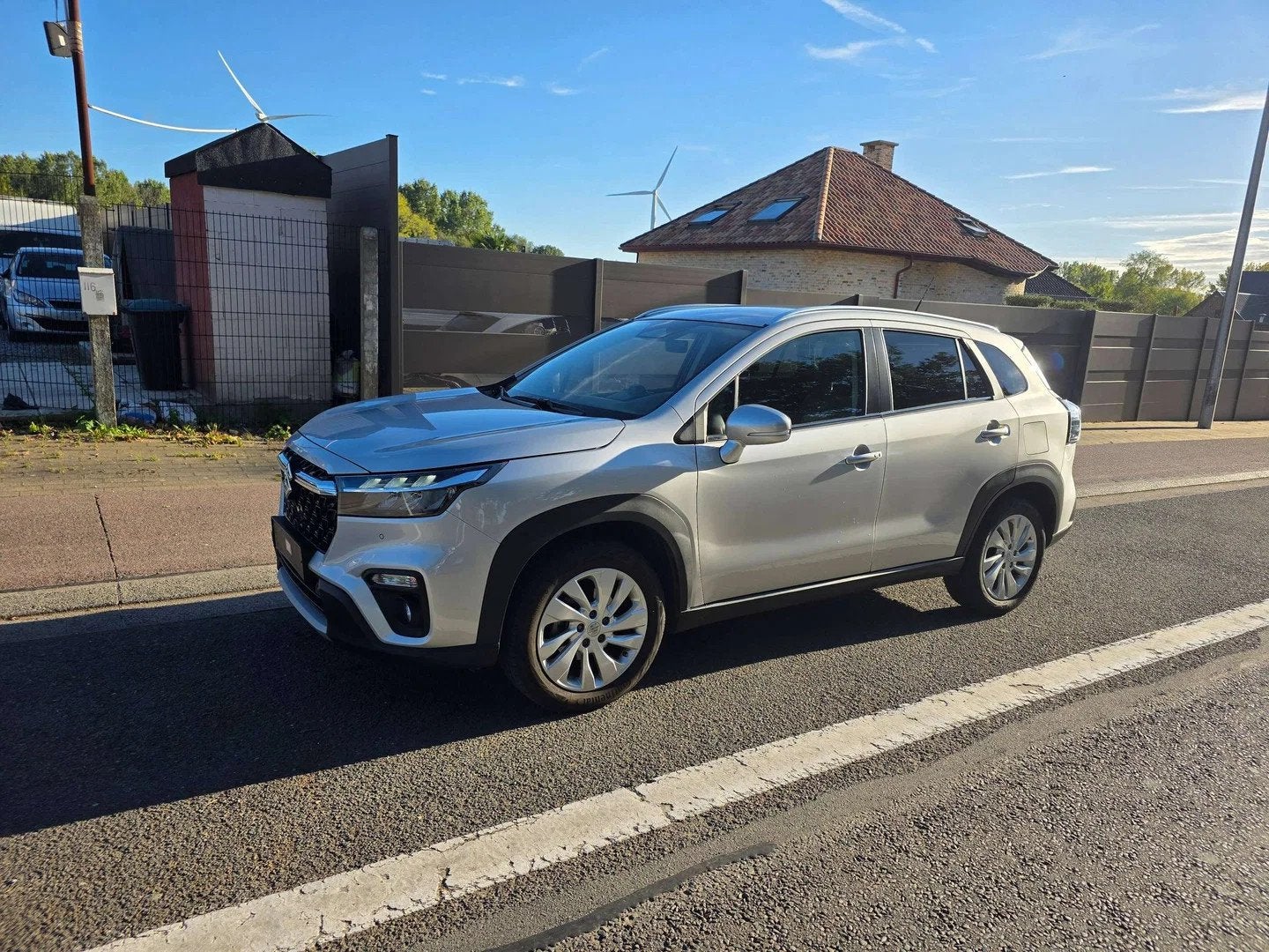 Suzuki S-Cross 1.4 Turbo Boosterjet 48V Hybrid 2024' 21000KM, Autos, 121 g/km, Argent ou Gris, Achat, Entreprise