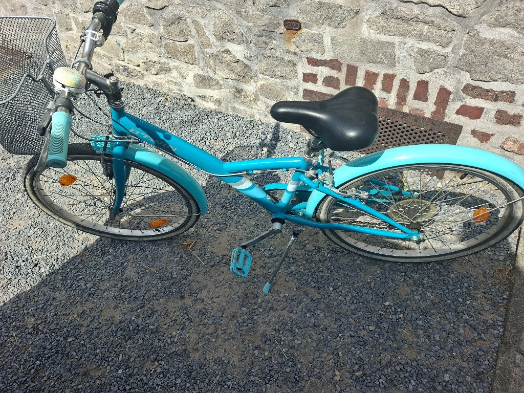 Velo fille, Fietsen en Brommers, Ophalen, B-Twin Decathlon, Versnellingen, Schijfrem