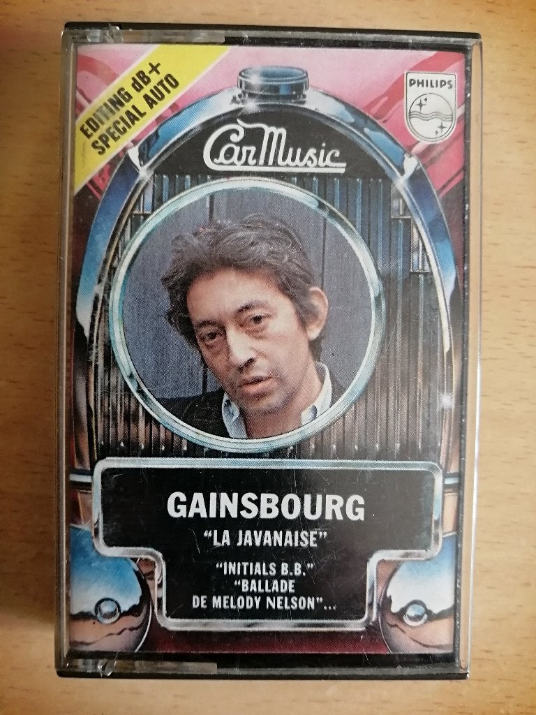 K7 audio Serge Gainsbourg - compilation, Ophalen of Verzenden, Origineel