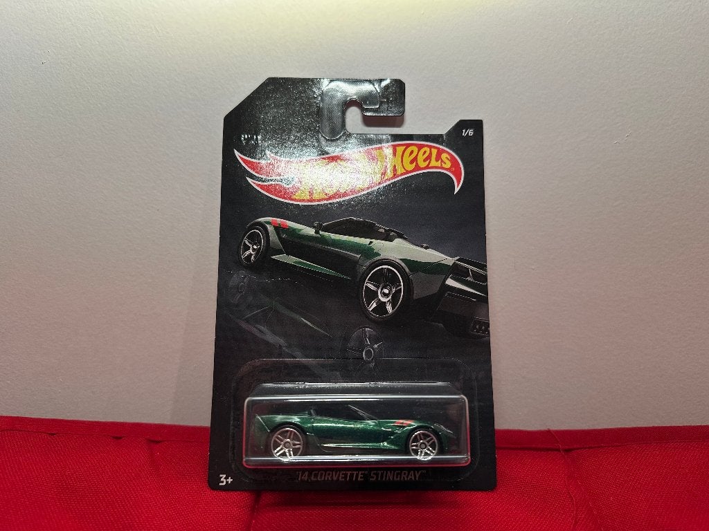Hot Wheels Exotics - Corvette Stingray 2014, Ophalen of Verzenden, Nieuw, Auto