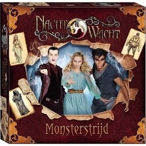Spel: NACHTWACHT - Monsterstrijd (8+), Kinderen en Baby's, Ophalen of Verzenden, Zo goed als nieuw