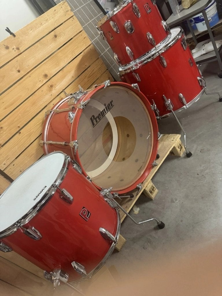 Premier Projector drum kit 24.14.16.18, Musique & Instruments, Batteries & Percussions, Utilisé, Premier, Enlèvement ou Envoi