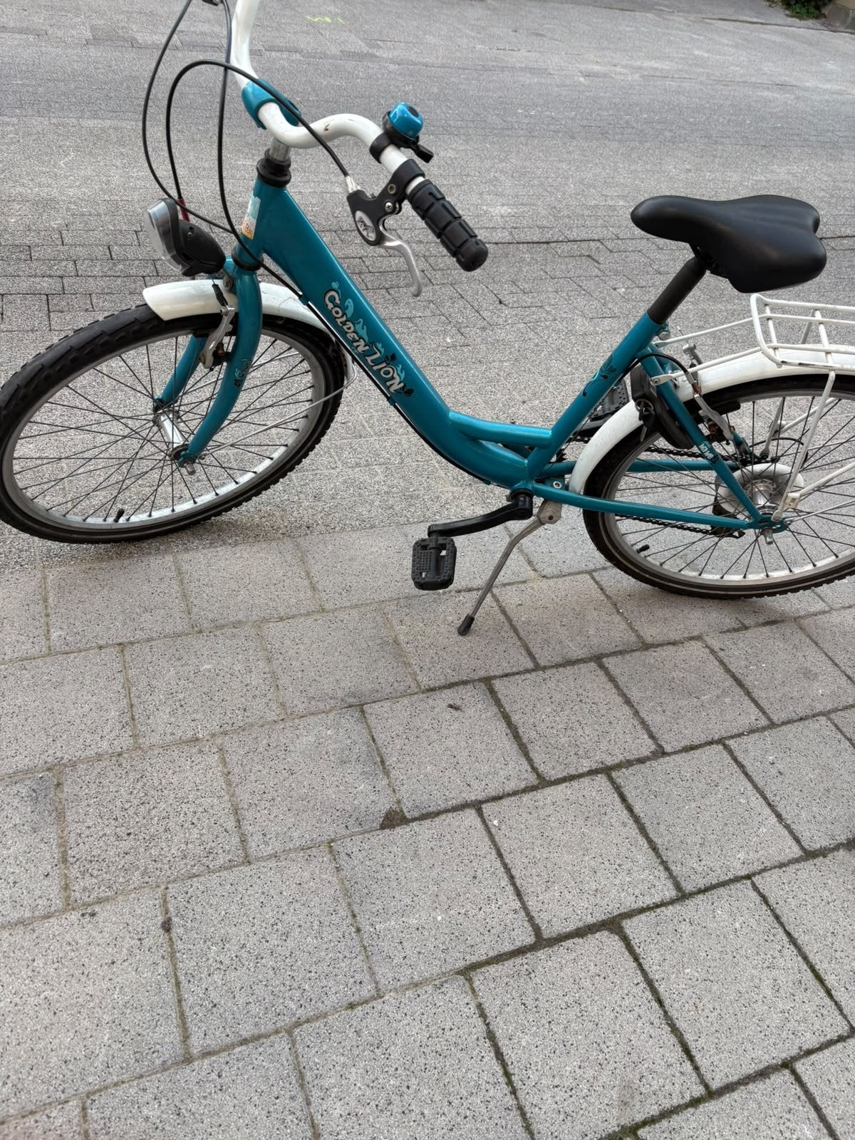 Meisjesfiets, Ophalen