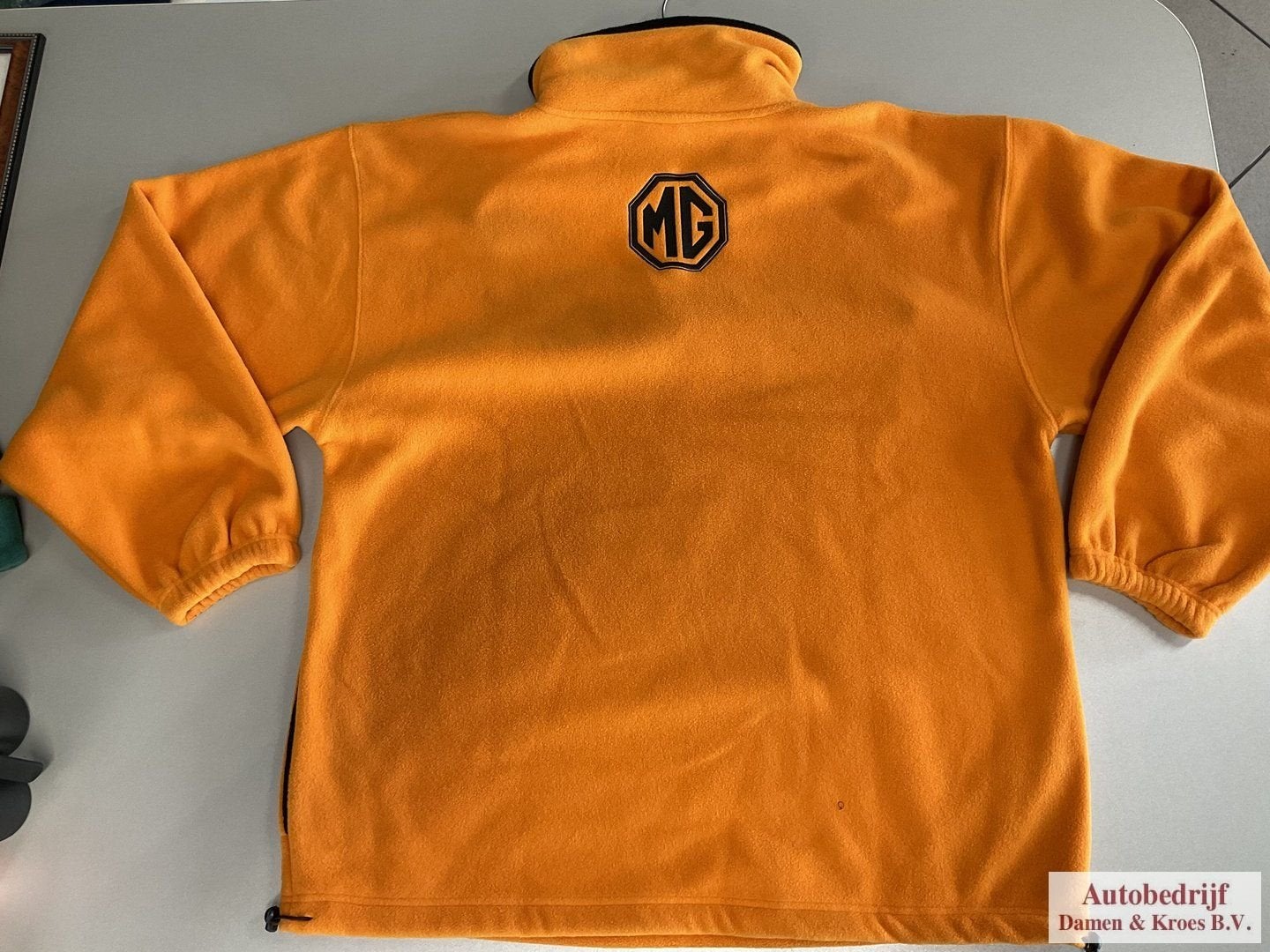 MG Fleece Trui Oranje, Kleding | Heren, -, -, Ophalen of Verzenden, Zo goed als nieuw