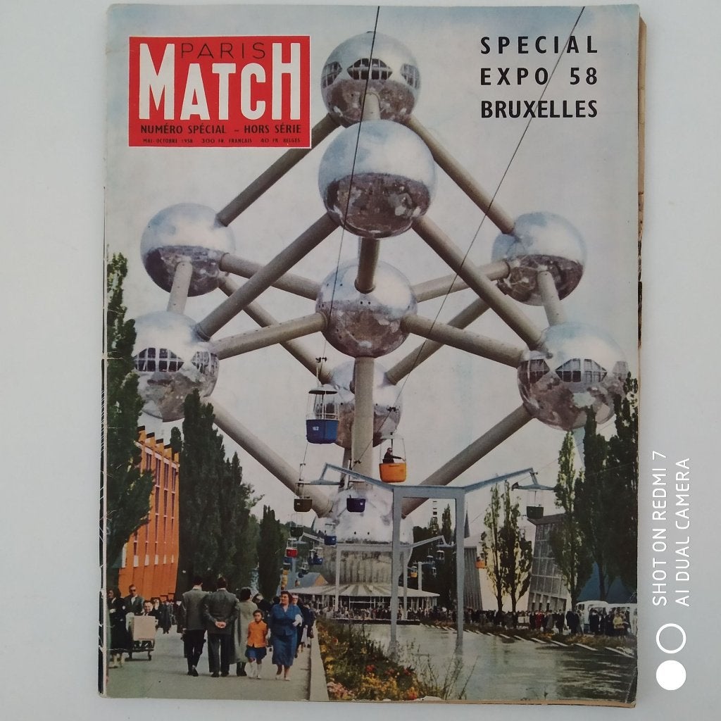 EXPO 58 BRUXELLES - PARIS MATCH HS (1958), Ophalen of Verzenden, 1940 tot 1960, Tijdschrift