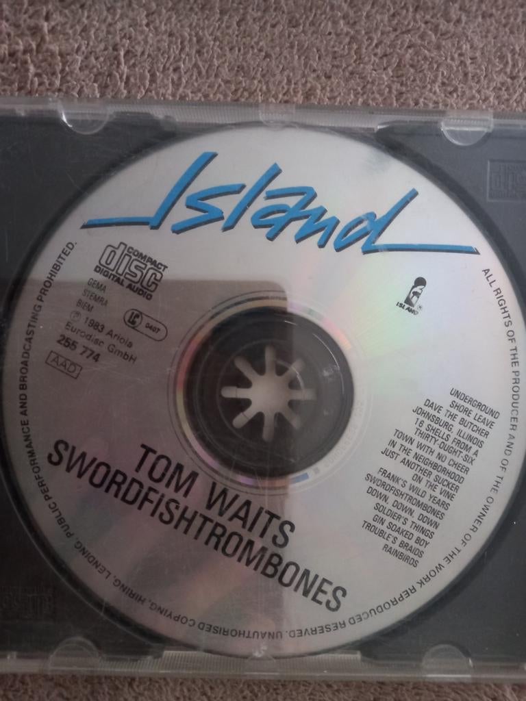 Tom Waits swordfishtrombones, Cd's en Dvd's, Ophalen of Verzenden