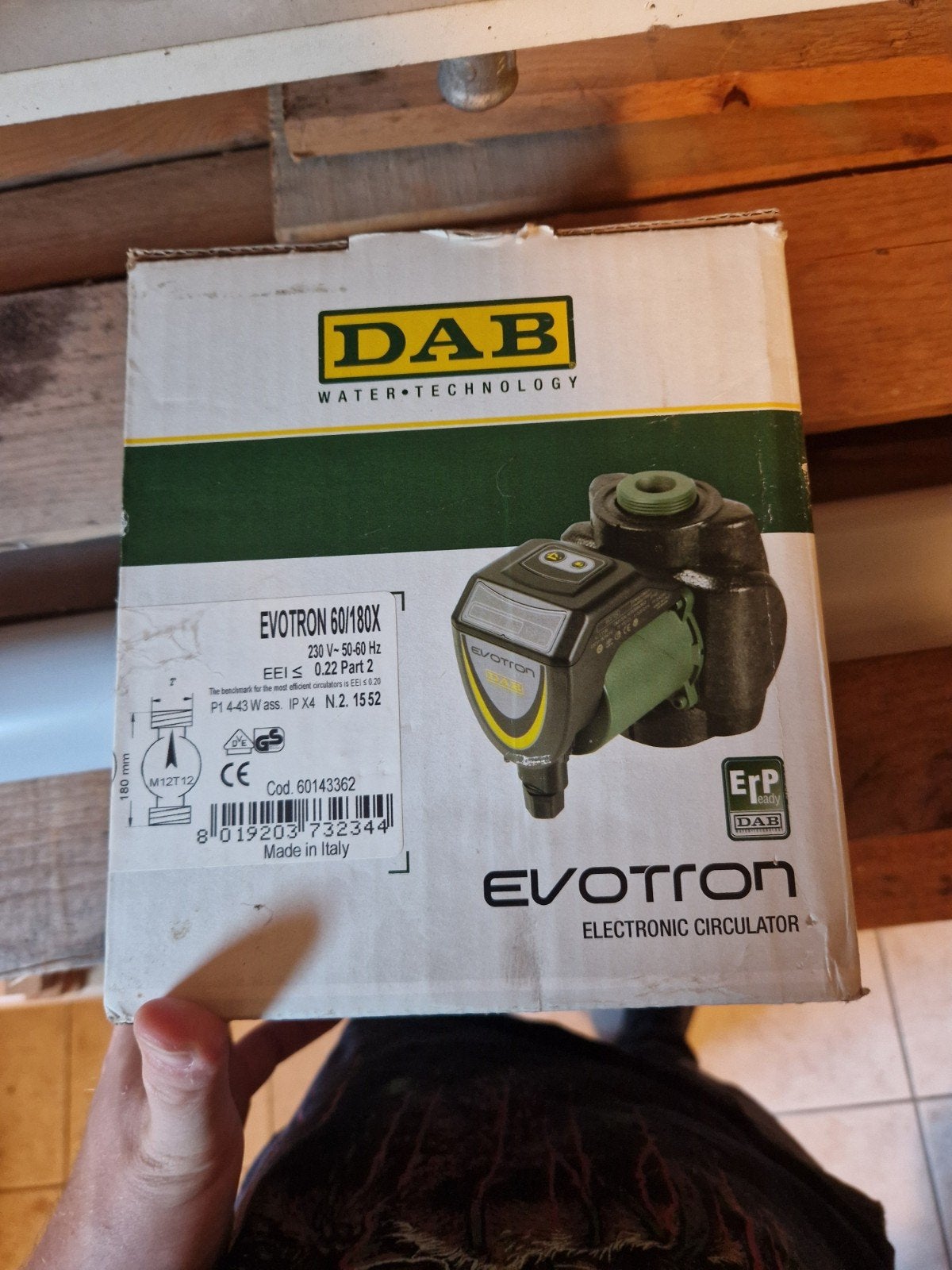dab evotron 60/180X, Tuin en Terras, Waterpompen, Ophalen of Verzenden