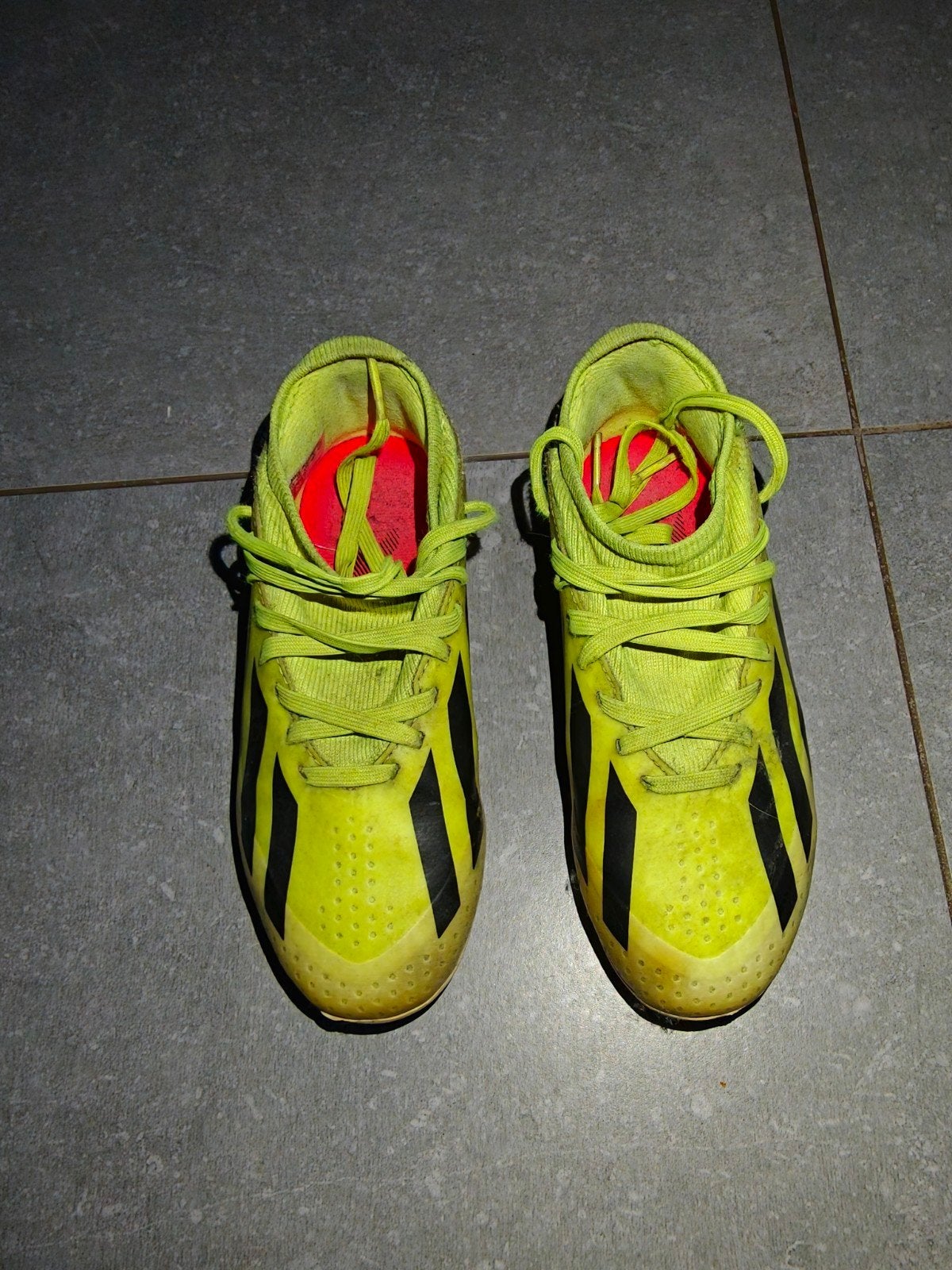voetbalschoenen Adidas crazyfast maat 31,5, Sport en Fitness, Voetbal, Ophalen, Gebruikt, Schoenen