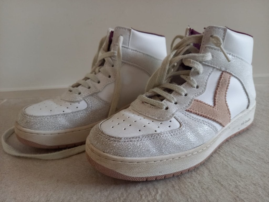 Victoria Sneakers wit maat 38, Kleding | Dames, Ophalen, Wit, Zo goed als nieuw, Sneakers