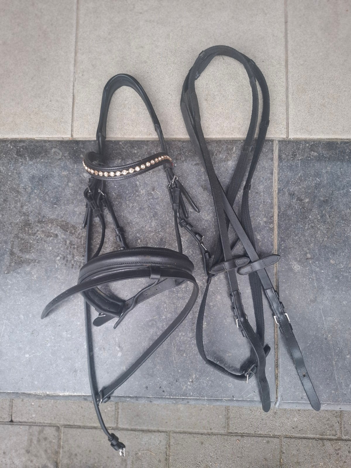 Hoofdstel pony/cob, Ophalen, Hoofdstel, Zo goed als nieuw, Cob