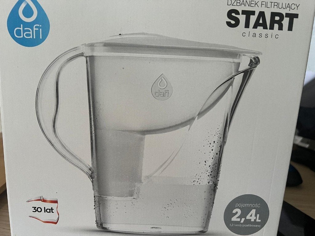 water filter jug, Elektronische apparatuur, Waterontharders, Ophalen, Zo goed als nieuw