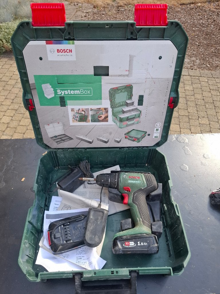 Bosch schroefmachine, Doe-het-zelf en Bouw, Ophalen, Gebruikt, Accuboormachine, Bosch