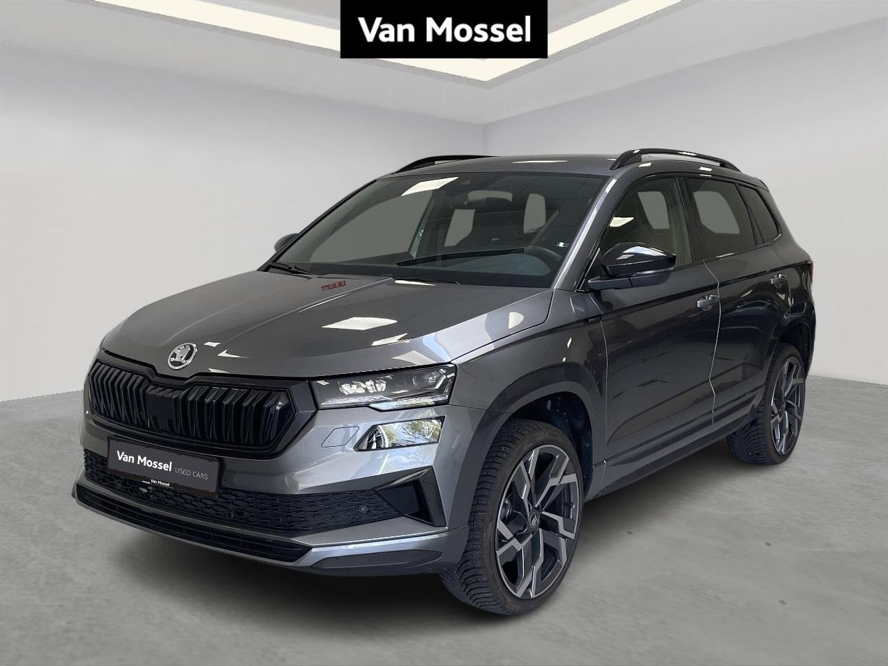 Skoda Karoq 1.5 TSI 110kW DSG7 Sportline (automatique), Autos, Argent ou Gris, Achat, 139 g/km, 110 kW