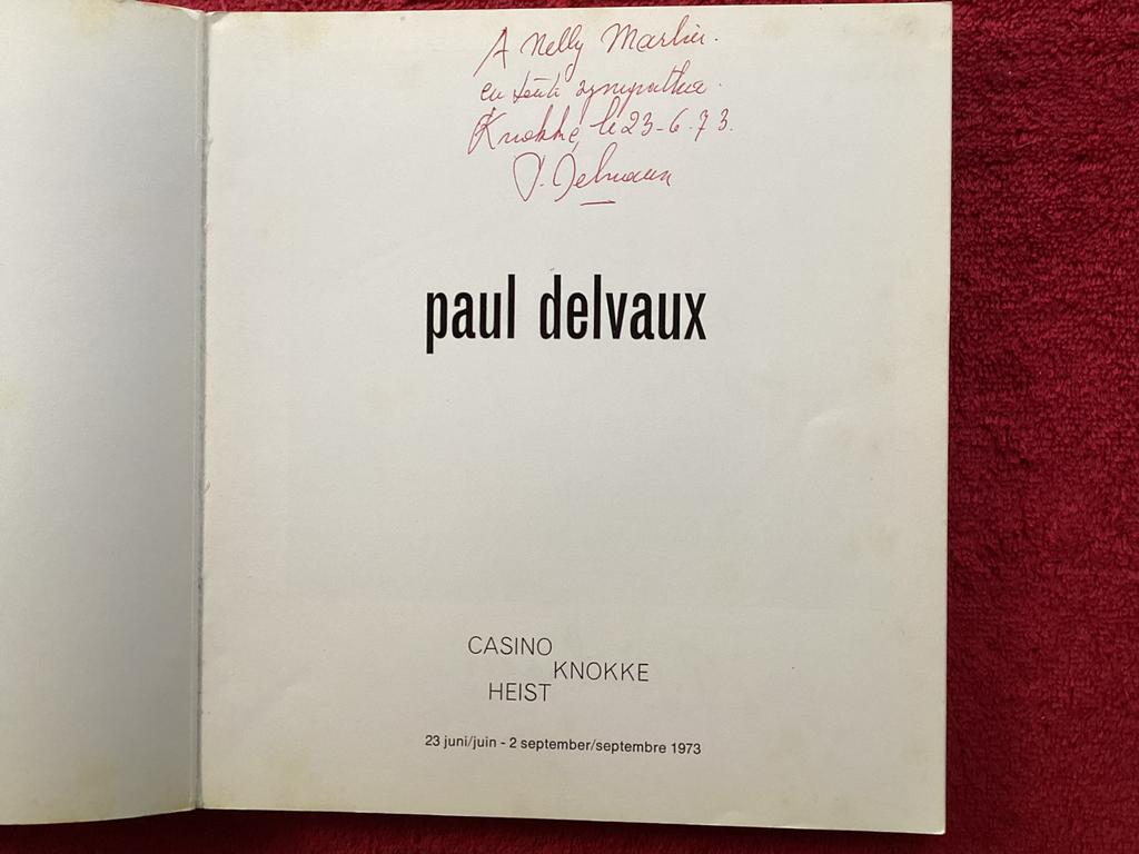 Inwijding van Paul Delvaux voor het jaar 1973 in Knokke, Boeken, Ophalen of Verzenden, Zo goed als nieuw
