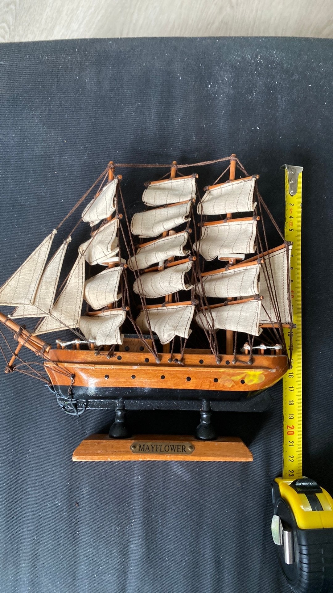 Mayflower boot, Hobby en Vrije tijd, Modelbouw | Boten en Schepen, Ophalen, Gebruikt