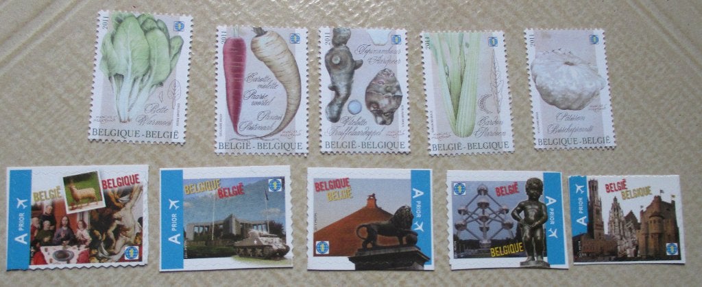 10 nieuwe postzegels voor verzendingen wereldwijd, Postzegels en Munten, Frankeerzegel, Ophalen of Verzenden, Zonder stempel, Postfris