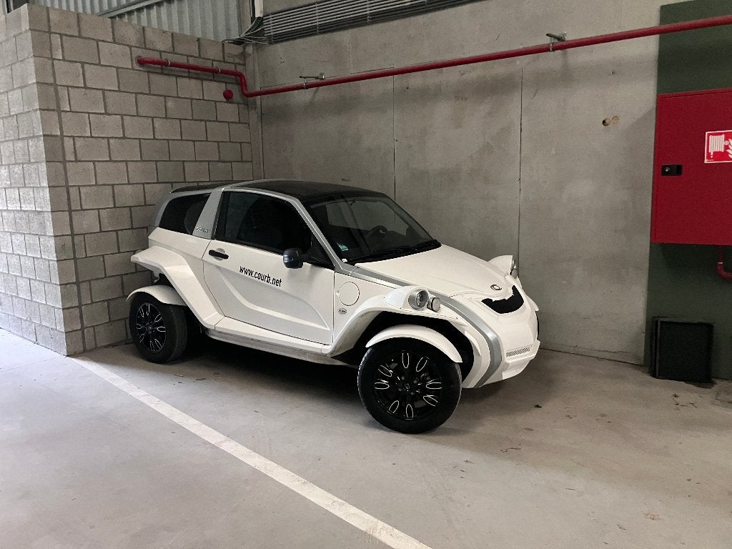 courb c-zen , electrisch voertuig met panne, Auto's, Parkeersensor, Zwart, Wit, Elektrisch