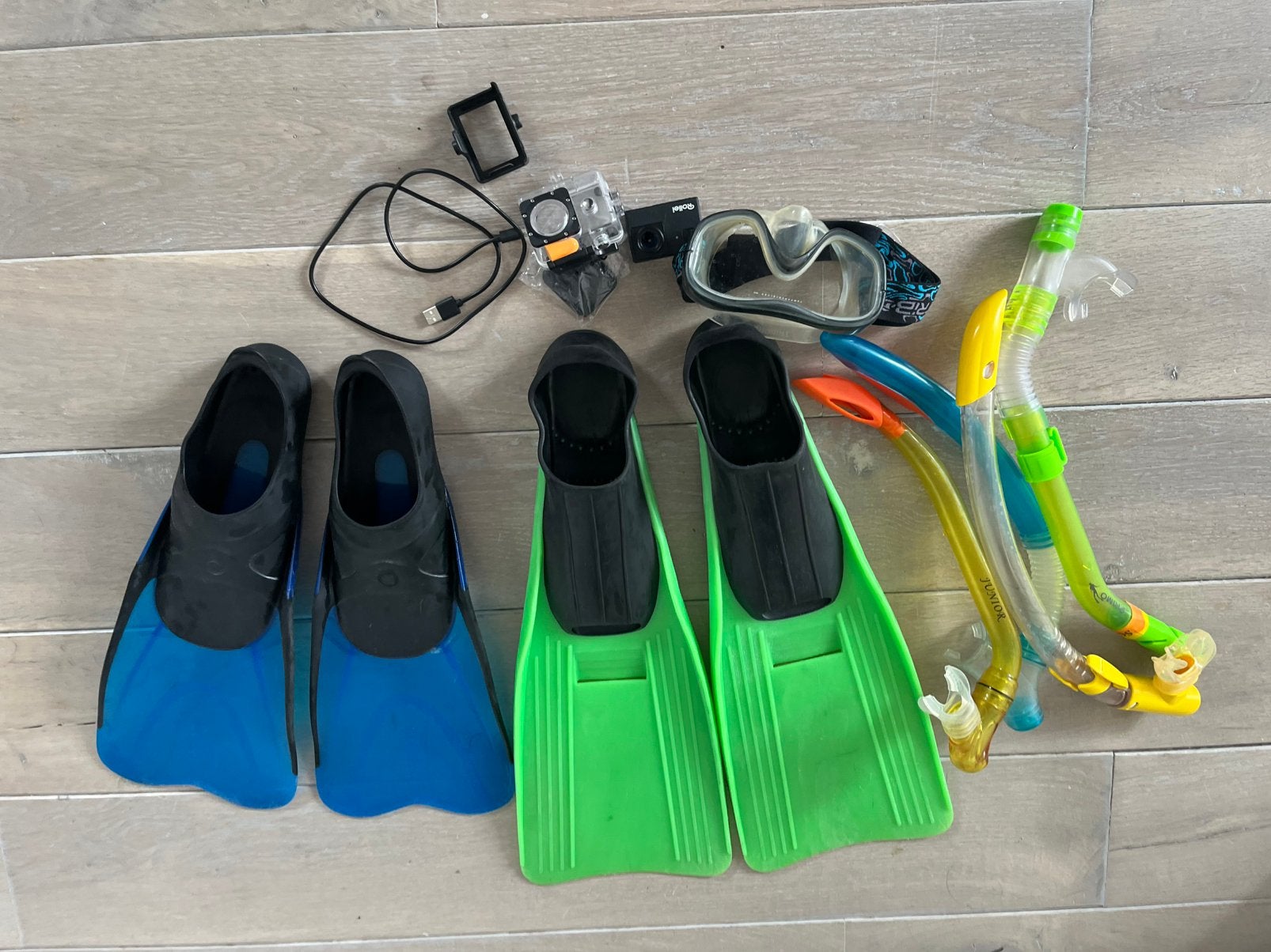 Snorkelmateriaal, Watersport en Boten, Snorkelen, Ophalen of Verzenden, Zo goed als nieuw