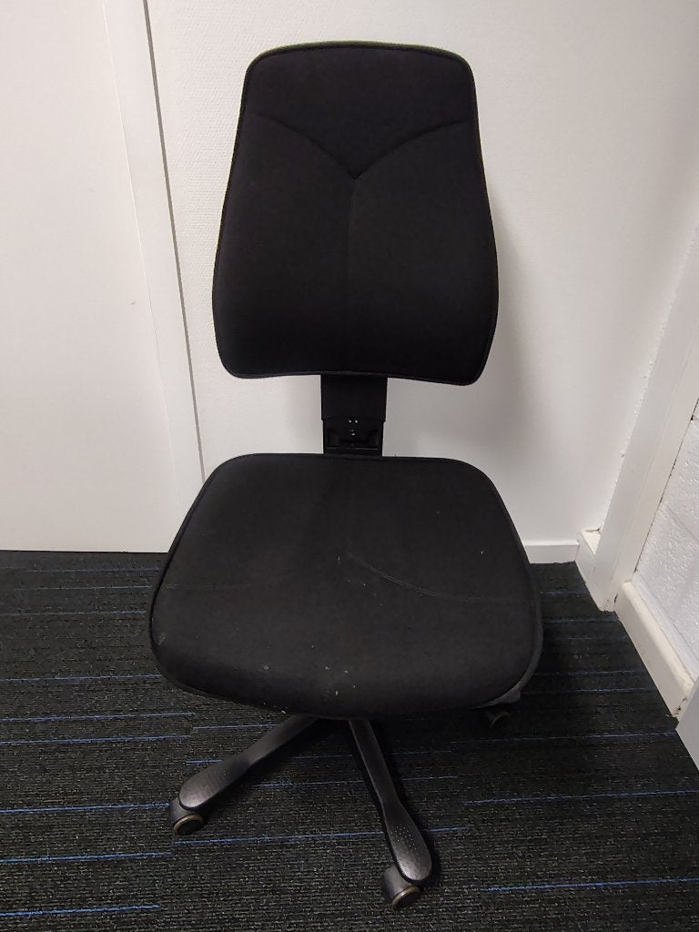 Bureaustoel Kinnarps AB 6000, Maison & Meubles, Chaises de bureau, Utilisé, Chaise de bureau, Noir, Ergonomique, Enlèvement