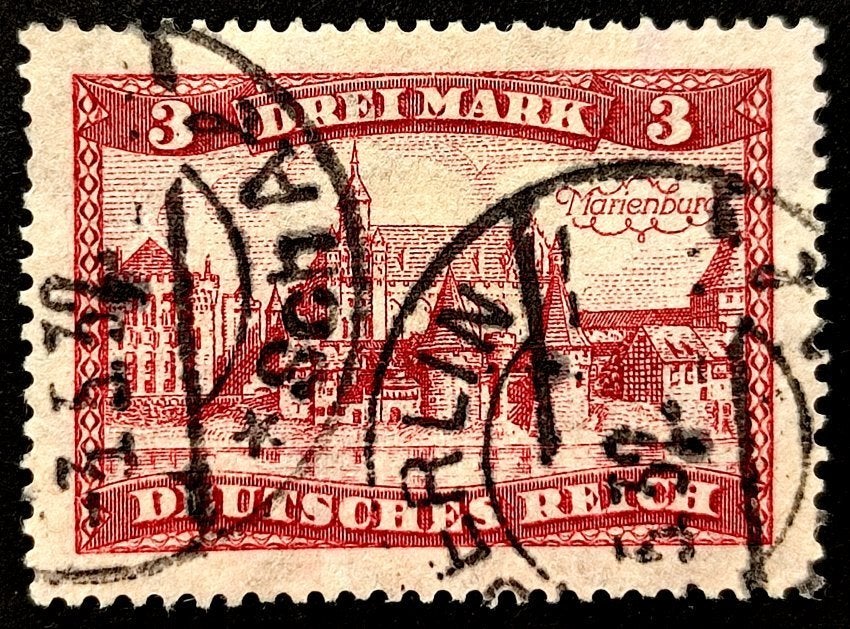 Deutsches Reich: Freimarke:Bauwerke 1924, Ophalen of Verzenden, Overige periodes, Gestempeld