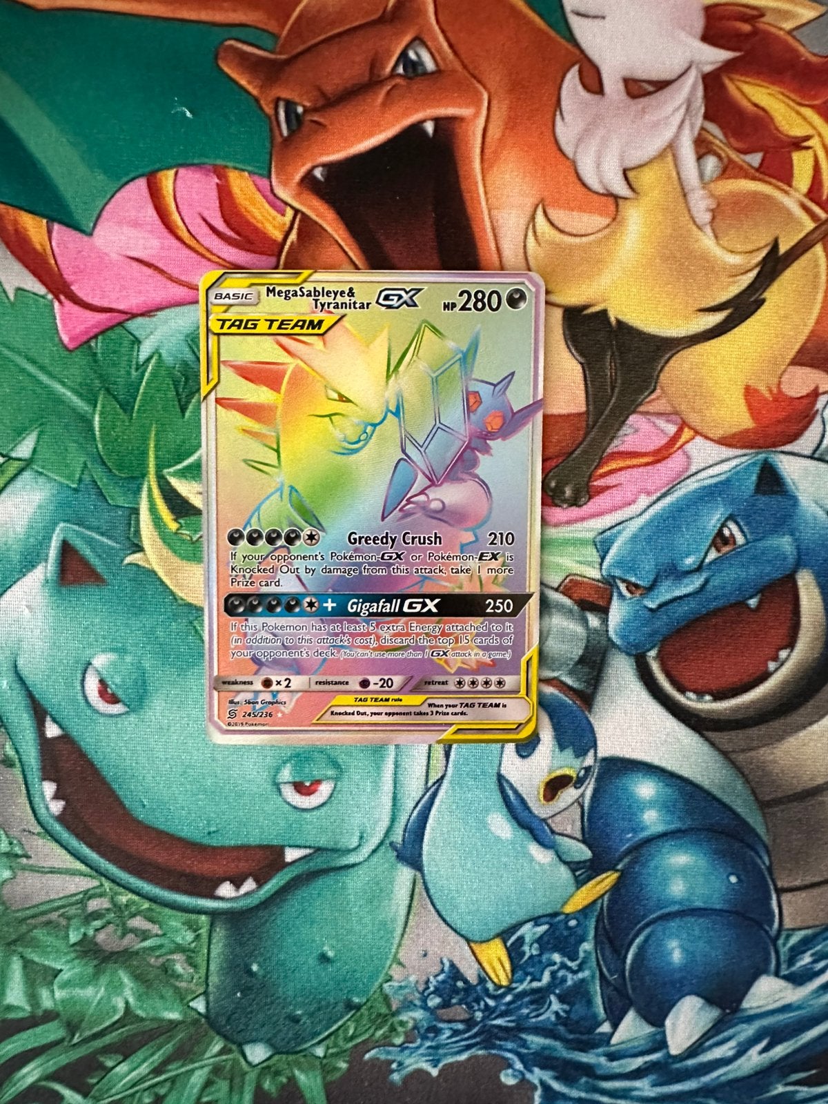 MegaSableye & Tyranitar GX, Hobby & Loisirs créatifs, Jeux de cartes à collectionner | Pokémon, Enlèvement, Comme neuf