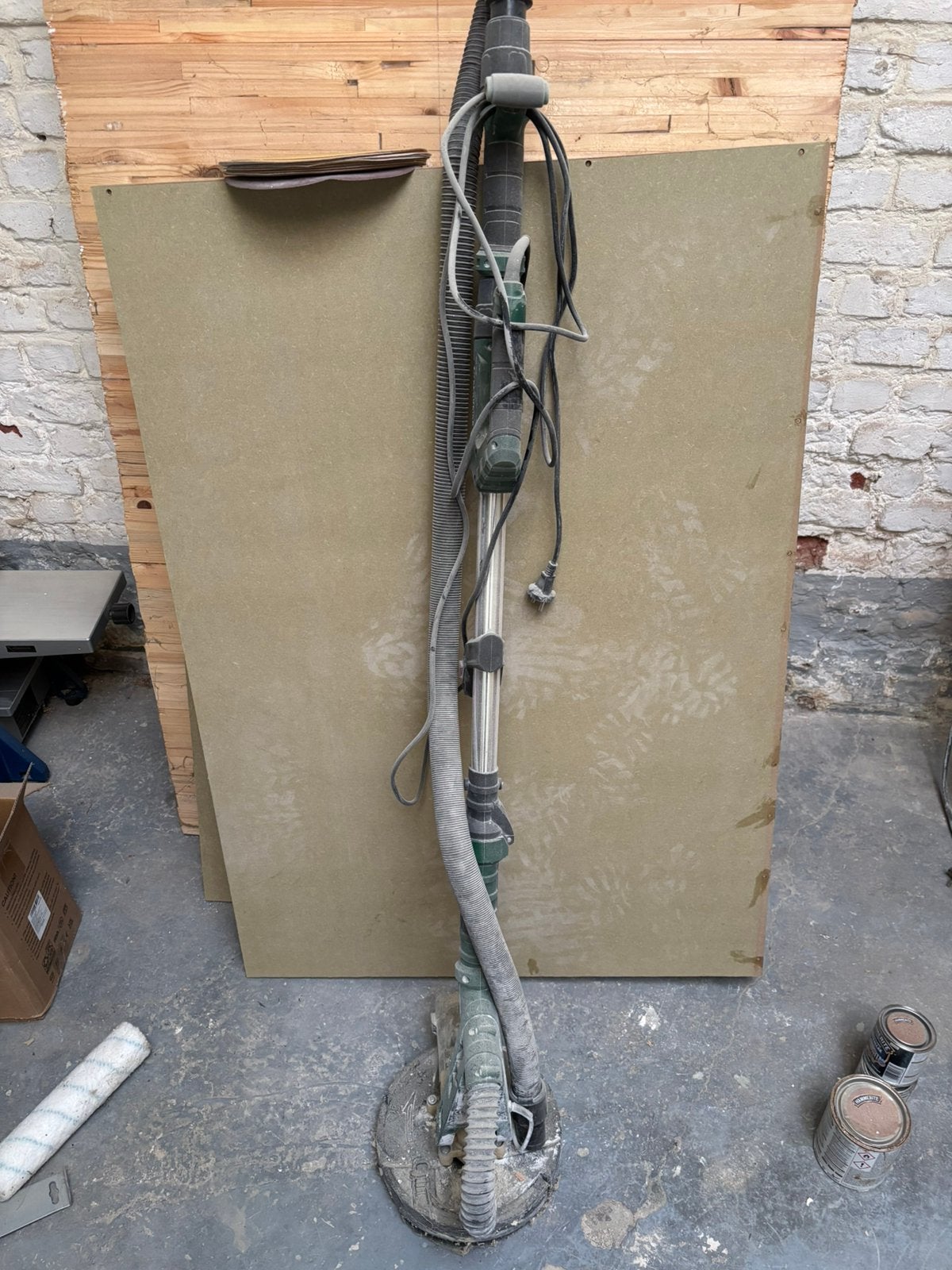 Wand en plafond schuurmachine, Doe-het-zelf en Bouw, Gereedschap | Schuurmachines, Ophalen, Gebruikt
