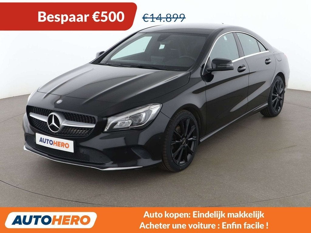 Mercedes-Benz CLA-Klasse 180 CLA 180 Urban (bj 2016), Auto's, 122 pk, Gebruikt, Zwart, 1595 cc