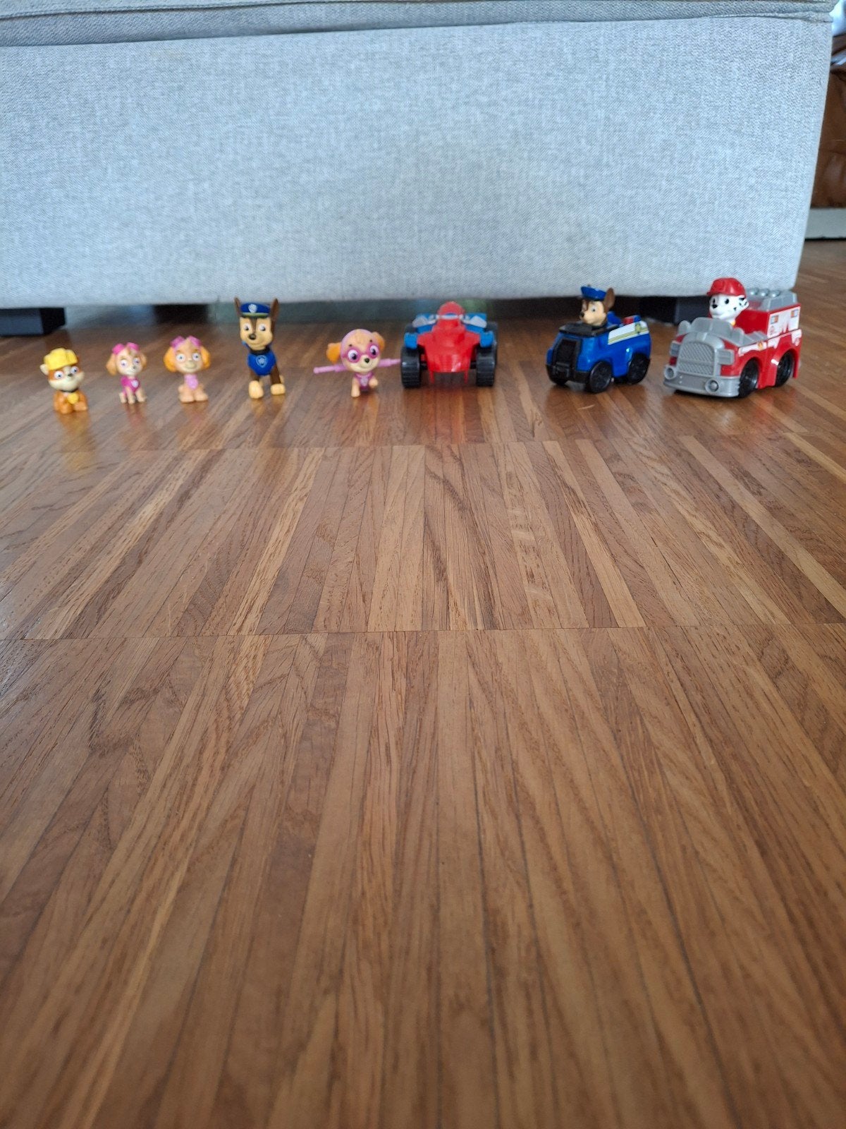 Paw Patrol - verschillende voertuigen en figuren, Enlèvement ou Envoi, Comme neuf
