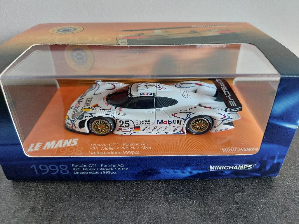 Porsche 911 GT1, Enlèvement ou Envoi, Comme neuf, MiniChamps