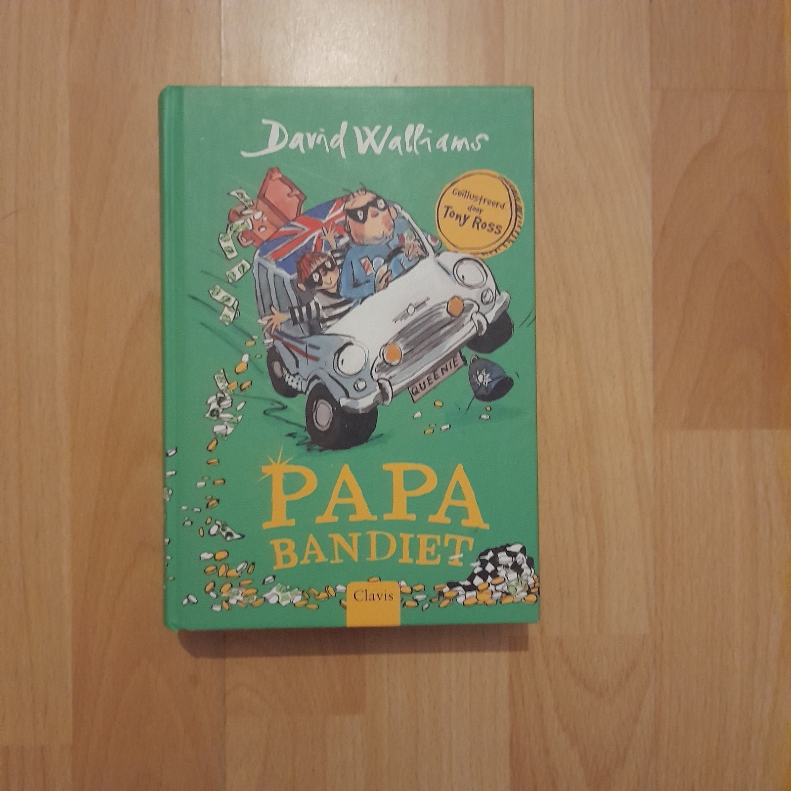 Papa bandiet-David Walliams, Ophalen of Verzenden, David Walliams