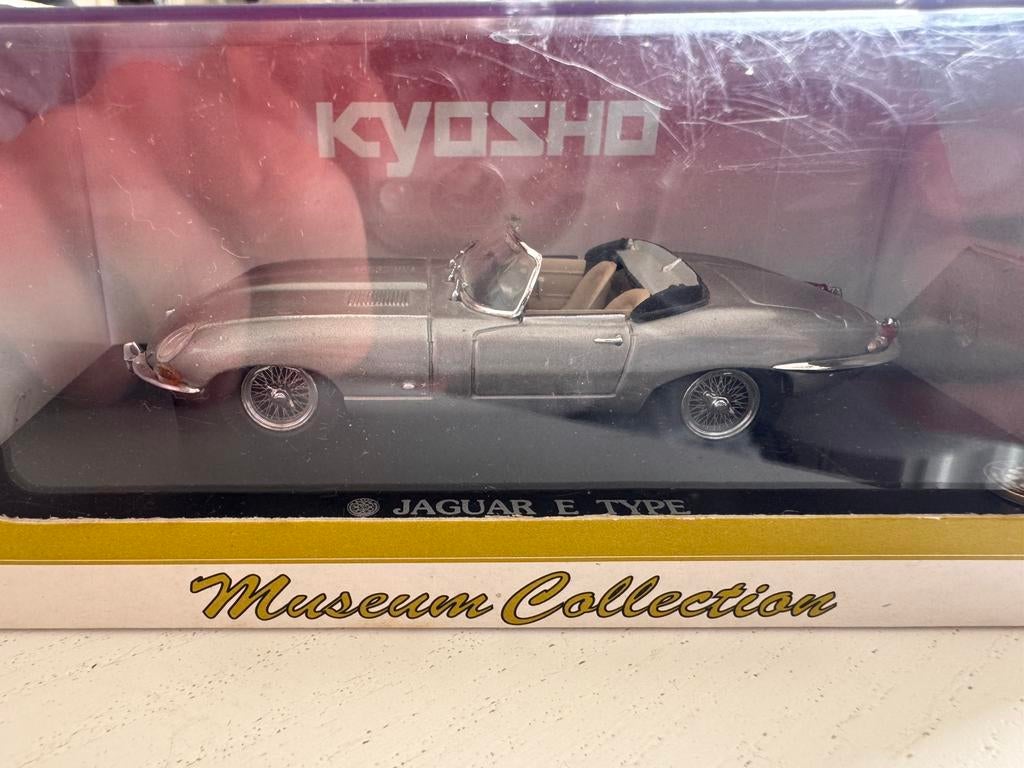 Jaguar Type E à l'échelle 1:43 Kyosho, Enlèvement, Comme neuf, Kyosho
