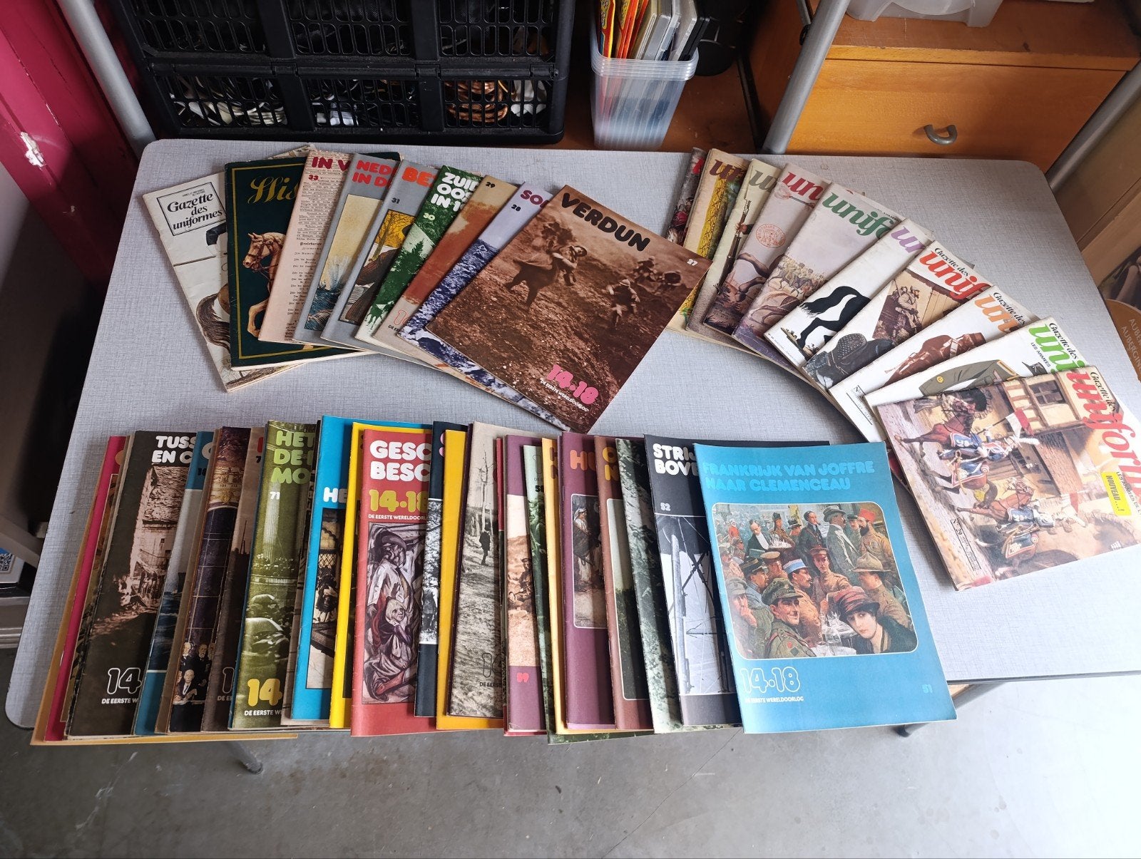 lot de magazines de guerre, années 1960, 1970, Enlèvement ou Envoi