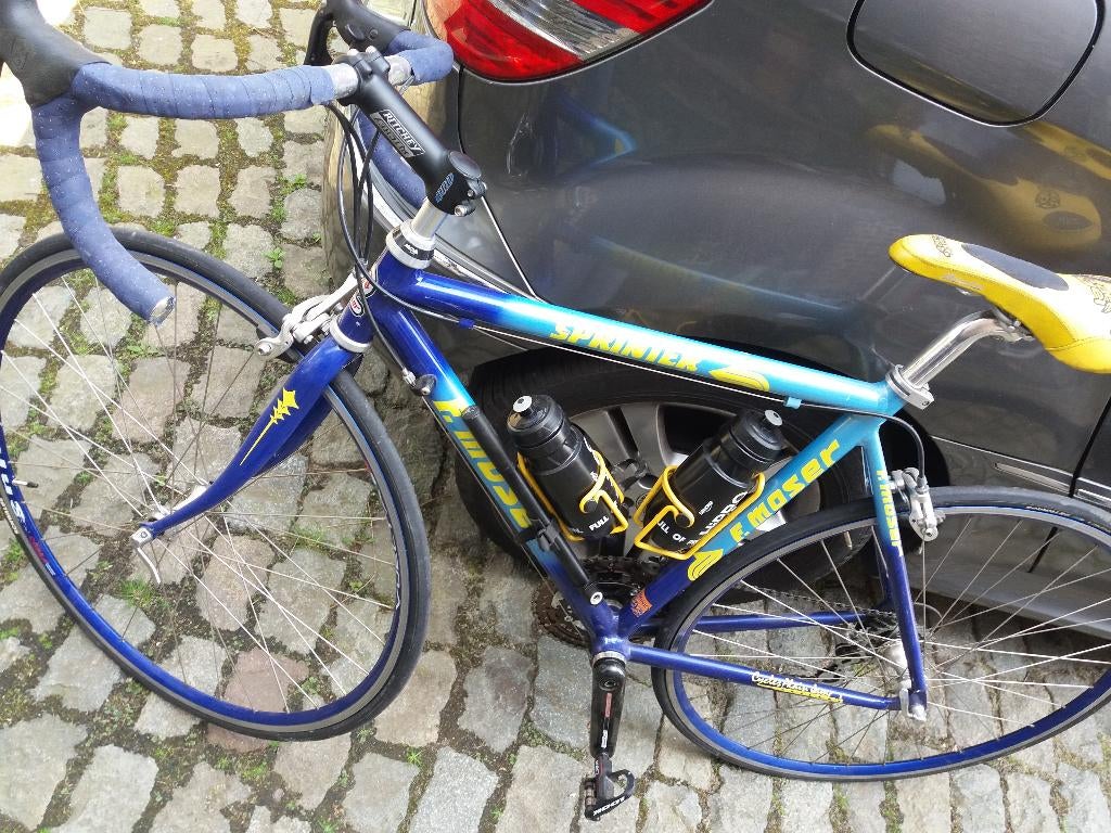 Francisco Moser racefiets - Sprinter - uitstekende staat, Fietsen en Brommers, Heren, Aluminium, Meer dan 20 versnellingen, Ophalen